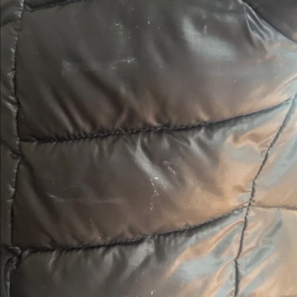 Michael Kors fleece-lined heavyweight puffer jacket with pink /rose gold trim - Picture 8 of 12